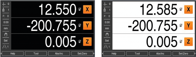 Mode jour nuit sur visualisation de cotes ND5023