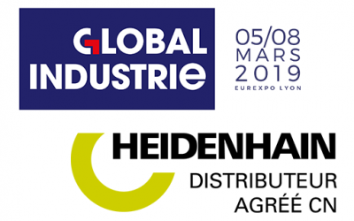 Les nouveaux produits HEIDENHAIN présentés au salon Global Industrie 2019
